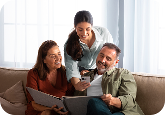 A couple Talking To A Licensed Medicare Agent | Senior Life Agency